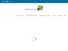 Tablet Screenshot of oregonbusinessplan.org
